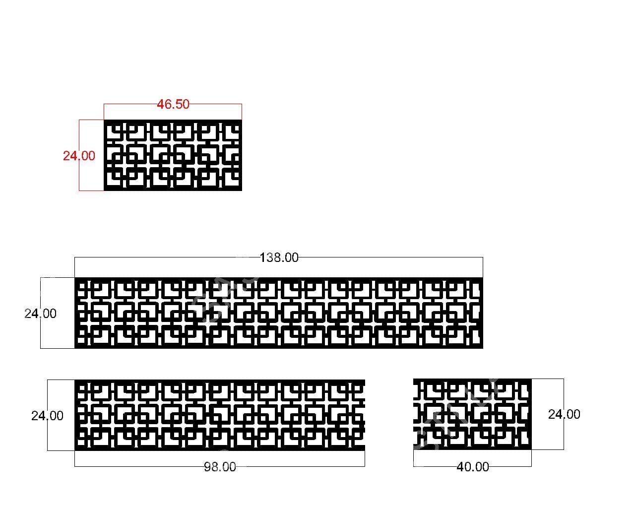 Geometric Designs CNC Laser Cutting Design - G-007.jpeg - Sasti Laser Namakkal